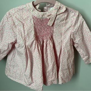 Alice Kathleen smocked top